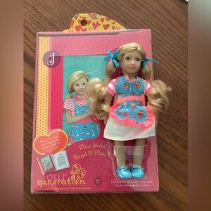 Our Generation Read & Play Set Mini Jenny
NWOT